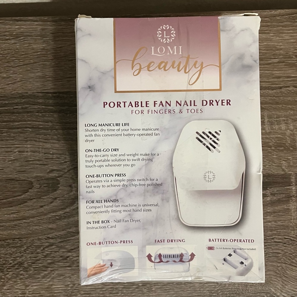 Lomi Beauty Portable Fan Nail Dryer - Picture 9 of 10